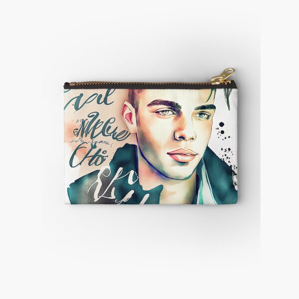 Item preview, Very beautiful and sexy handsome man portrait in watercolor designed and sold by mrlongfield.