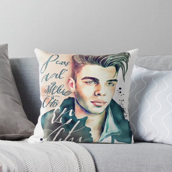 Item preview, Very beautiful and sexy handsome man portrait in watercolor designed and sold by mrlongfield.