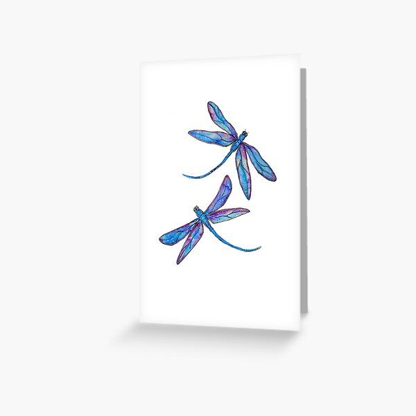 Dragonfly Dance Greeting Card