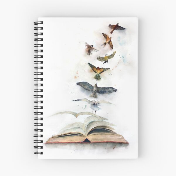 Item preview, Bird flight coming out of a book designed and sold by thislia.