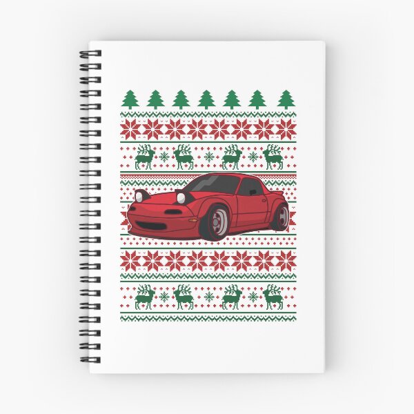 Artikelvorschau, Miata Weihnachtsmuster entworfen und verkauft von Fam19.