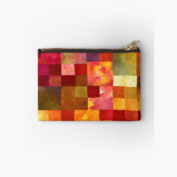 Item preview, Loose Watercolor Patchwork Quilt Design Bright Fall Colors designed and sold by ClairesPatterns.
