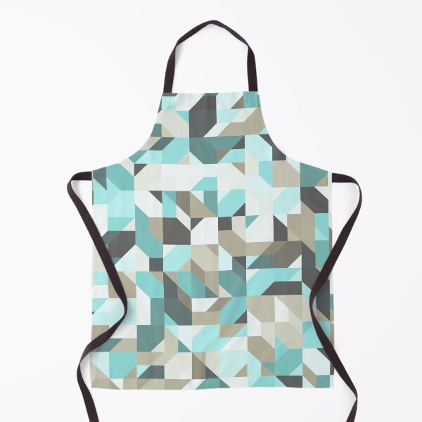 Item preview, Staccato Turquoise designed and sold by Kelly Dietrich Mandala & Fractal Art.