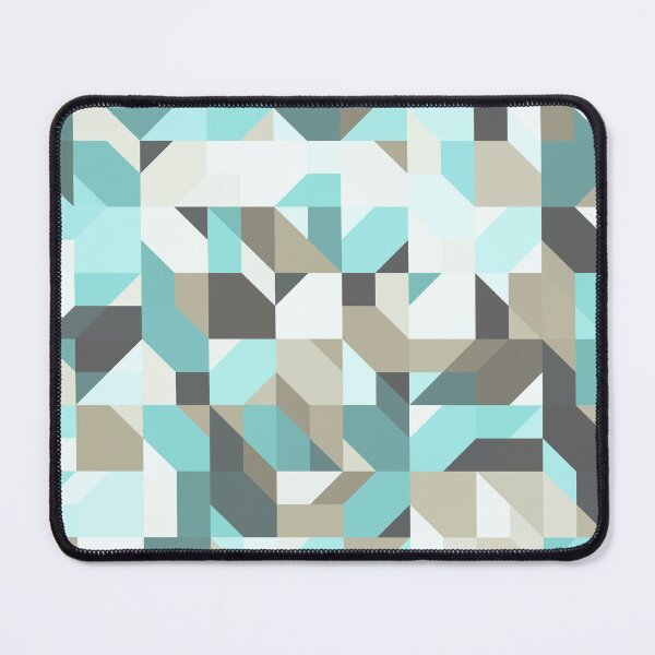 Item preview, Staccato Turquoise designed and sold by Kelly Dietrich Mandala & Fractal Art.