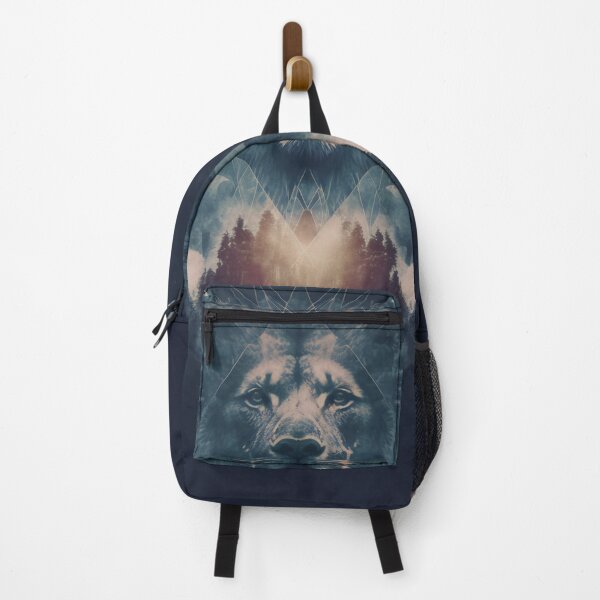 Item preview, Epic Lion King in Duty | Angry Cool Lion | Double Exposure Digital Art designed and sold by AsabIIArt.