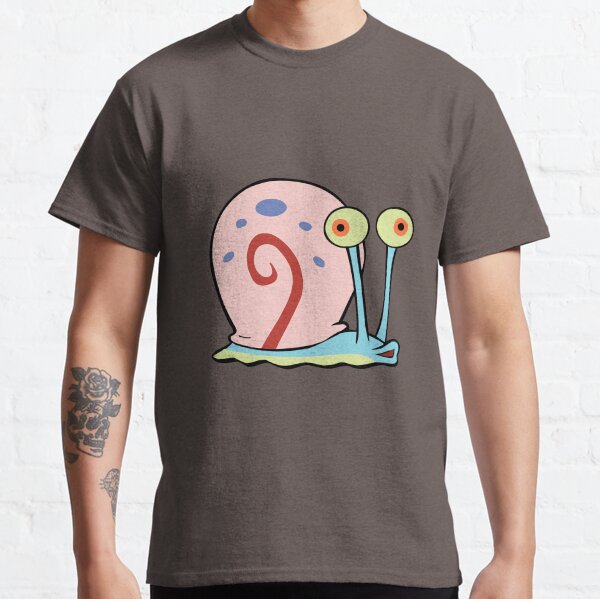 STDONE Mens Personalized Classic Tee Shirt Gary The Snail T-Shirt