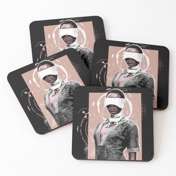 Item preview, Creative abstract black woman design designed and sold by Feez Designs.