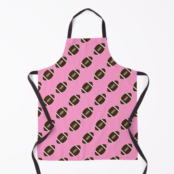Item preview, Football with Pink Background Pattern designed and sold by beccaveedesigns.