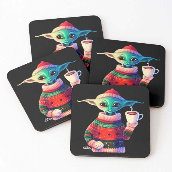 Item preview,  Christmas Funny Alien Wearing Sweater designed and sold by extraordinar-ia.