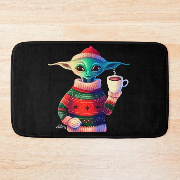Item preview,  Christmas Funny Alien Wearing Sweater designed and sold by extraordinar-ia.