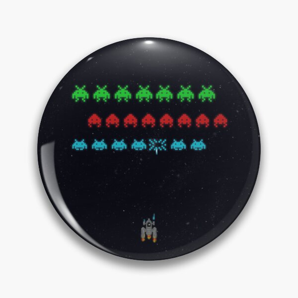 Item preview, Space Invaders retro design  designed and sold by GeekyPlace.