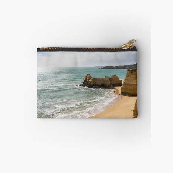 Item preview, Sun and Clouds and Rough Landforms at a Beach in Algarve Portugal designed and sold by Georgia Mizuleva.