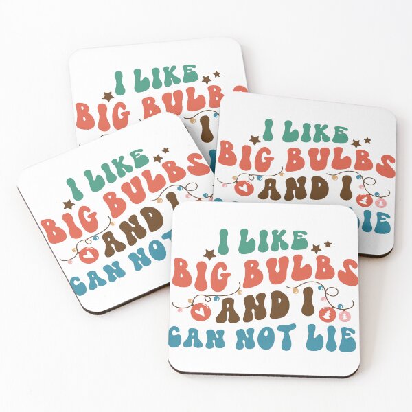 Item preview, I Like Big Bulbs And I Cannot Lie Funny Christmas Baby Got Back designed and sold by theAcollection.