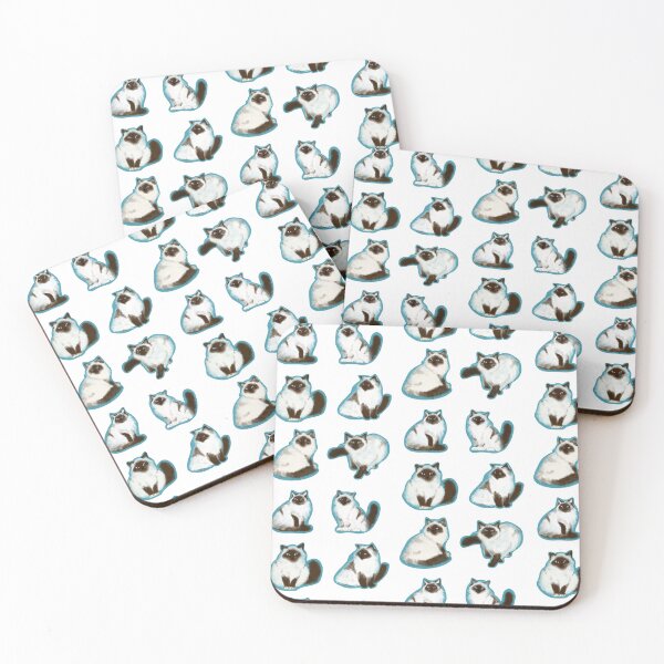 Item preview, Cute Himalayan cat stickers designed and sold by Daimonxart.
