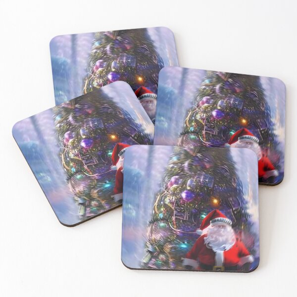 Item preview, Santa Christmas tree designed and sold by Faytaiart.