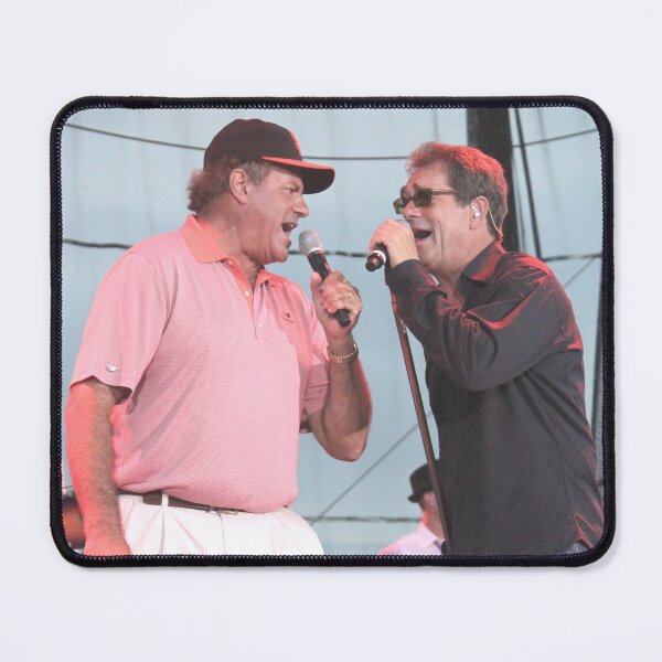 Item preview, Chris Berman and Huey Lewis - Photograph designed and sold by ConcertImages.
