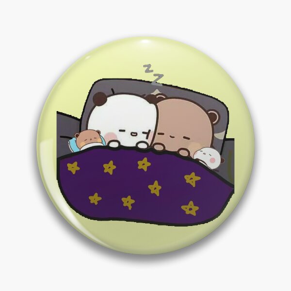 Item preview, Bubu And Dudu Are Sleeping Together Cute Couple designed and sold by geniustremen.