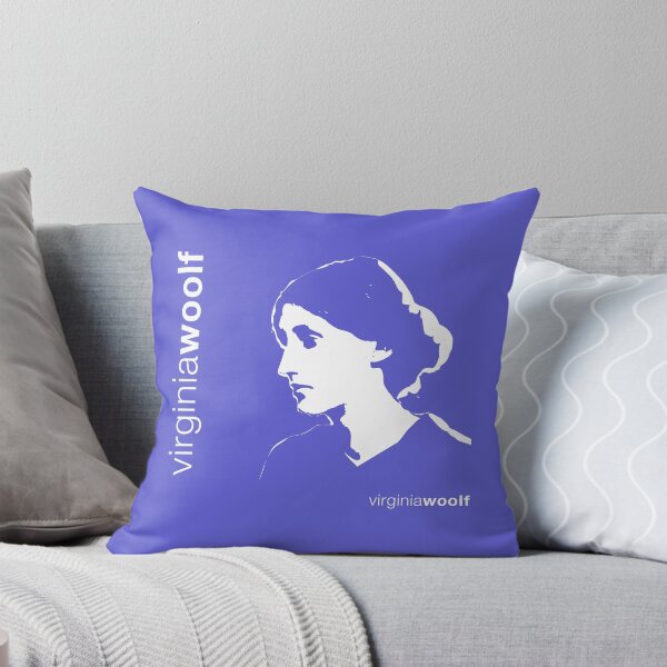 Item preview, Classic  Virginia Woolf poster (indigo) designed and sold by CMYKStudio.
