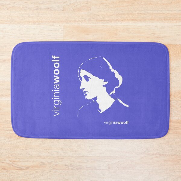 Item preview, Classic  Virginia Woolf poster (indigo) designed and sold by CMYKStudio.
