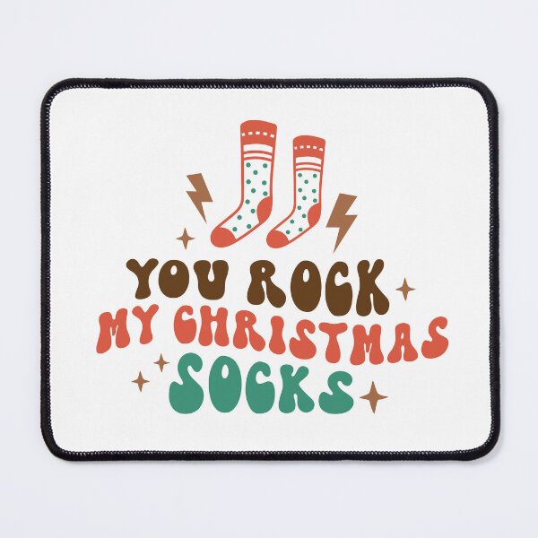 Item preview, You Rock My Xmas Socks Funny Christmas Present designed and sold by theAcollection.