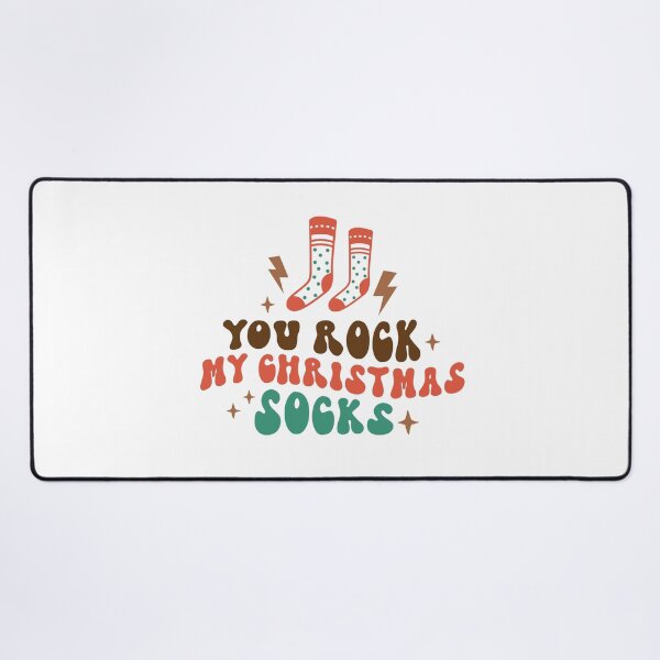 Item preview, You Rock My Xmas Socks Funny Christmas Present designed and sold by theAcollection.