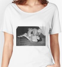 RETRO CATFIGHT Women's Relaxed Fit T-Shirt
