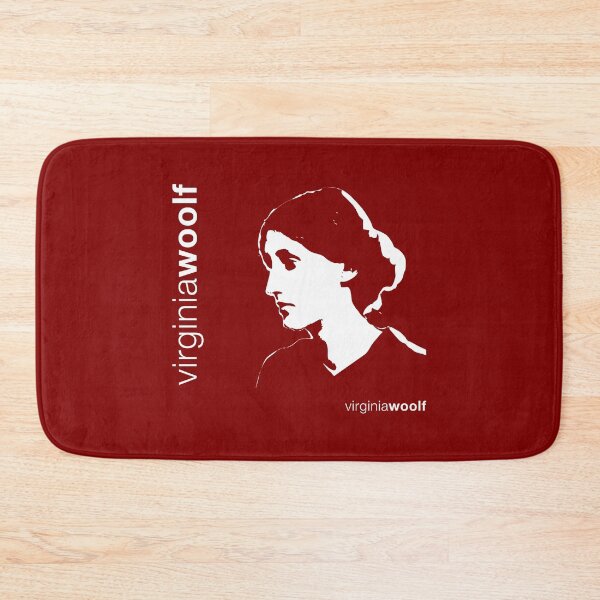 Item preview, Classic Virginia Woolf poster (red) designed and sold by CMYKStudio.