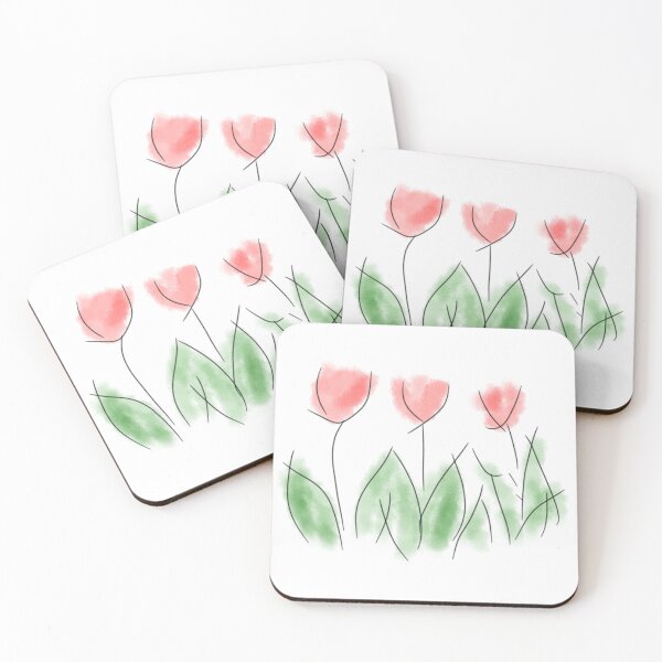 Item preview, Tulip illustration digital drawing  designed and sold by WorldOfWendyArt.