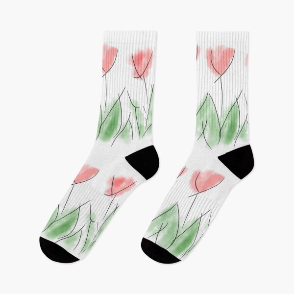 Item preview, Tulip illustration digital drawing  designed and sold by WorldOfWendyArt.