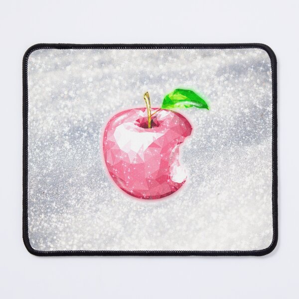 Item preview, Pink Crystal Diamond Apple on Snow Glitter Aesthetic designed and sold by Jolly-Yosei.