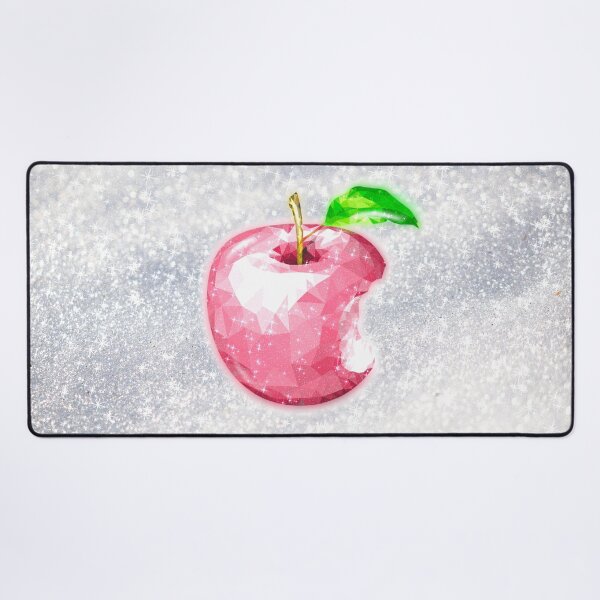 Item preview, Pink Crystal Diamond Apple on Snow Glitter Aesthetic designed and sold by Jolly-Yosei.