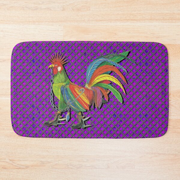 Artikelvorschau, Punky Rooster Basic on Mauve and Chains entworfen und verkauft von AJLeibengeist.