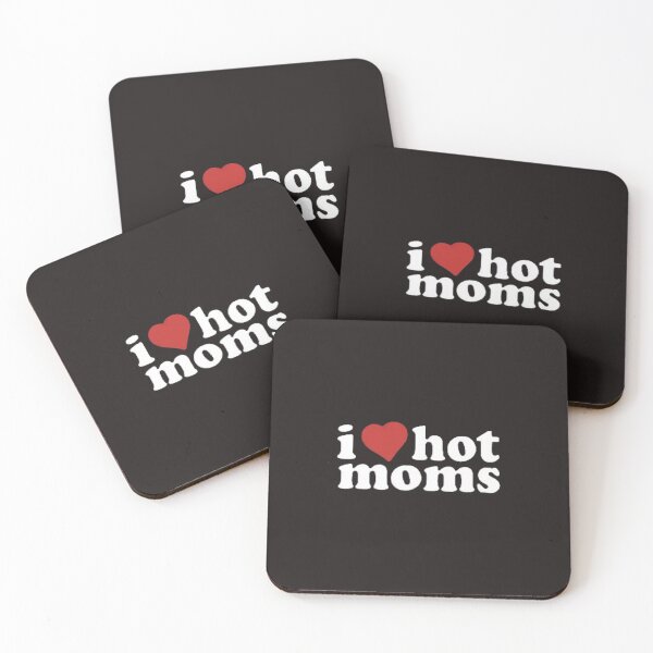Item preview, Copy of Copy of Copy of I love hot Moms shirt_I heart hot Moms, I heart dilfs, love hot Moms, humor&funny dilfs,hot Moms designed and sold by Sophistical.