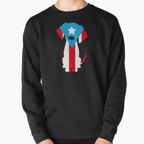 Puerto Rico Dog Pullover Sweatshirt