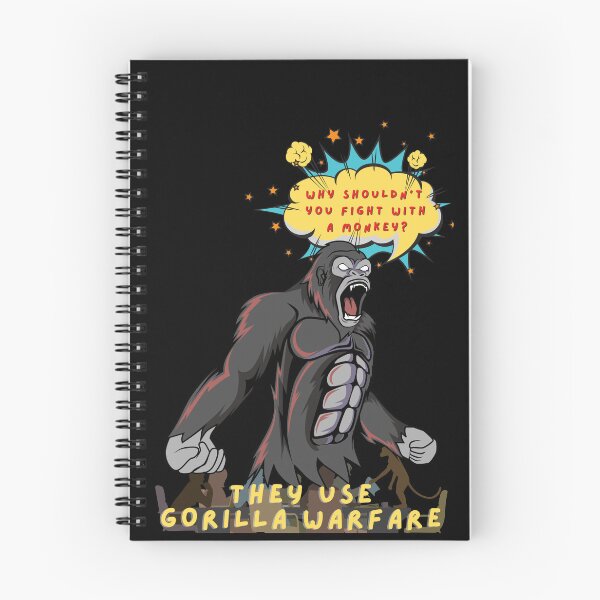 Item preview, gorilla (guerilla) warfare in a funny comic by comedy that answers the question designed and sold by khaled-bahaa.