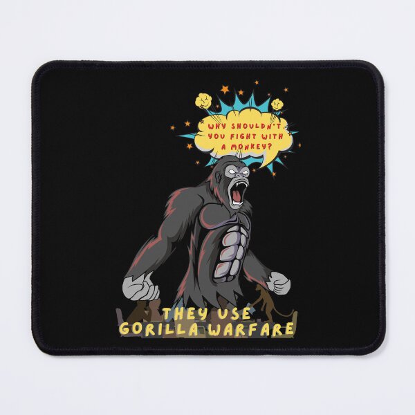 Item preview, gorilla (guerilla) warfare in a funny comic by comedy that answers the question designed and sold by khaled-bahaa.