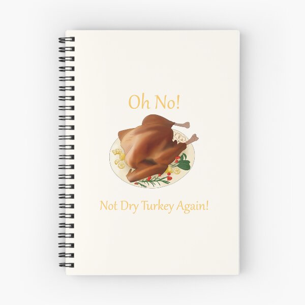 Item preview, Oh No! Not Dry Turkey Again! (Yellow Font version 2) designed and sold by TheFoxyWolfShop.