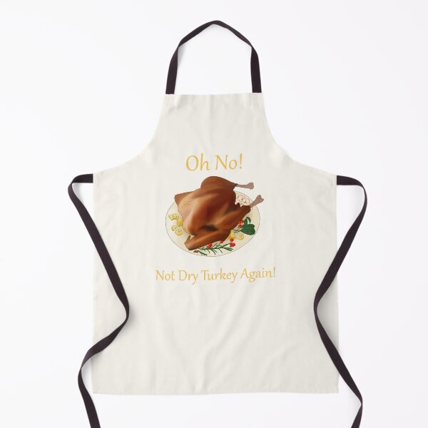 Item preview, Oh No! Not Dry Turkey Again! (Yellow Font version 2) designed and sold by TheFoxyWolfShop.