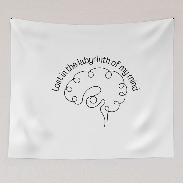 Item preview, lost in the labyrinth of my mind designed and sold by BloompodDesigns.