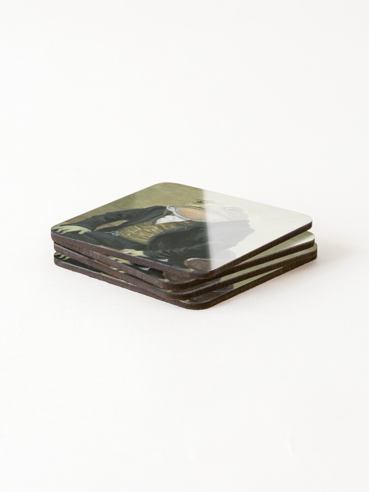 Thumbnail 4 of 5, Coasters (Set of 4), Colonel Toad designed and sold by Psyche-Lab.