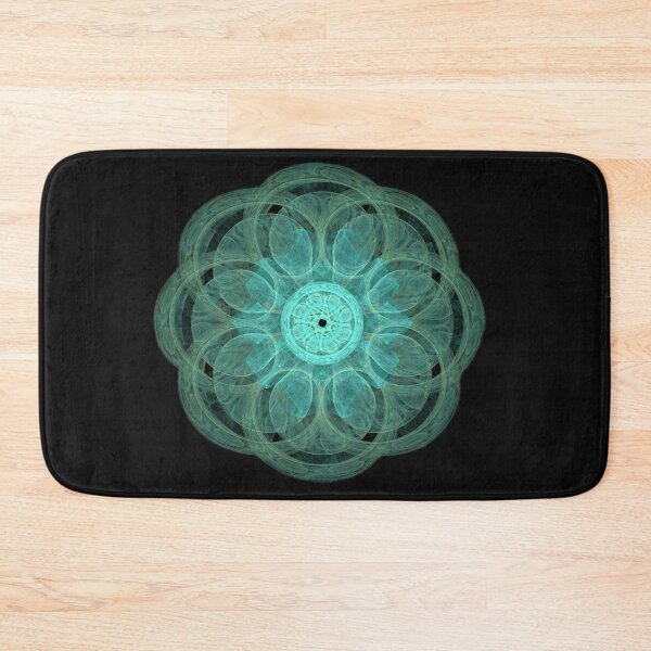 Item preview, Turquoise Mandala Sticker  designed and sold by jade-cooper-art.