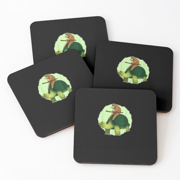 Item preview, Speed is Relative - Cute Sloth Riding Tortoise designed and sold by ziglamjezina1.
