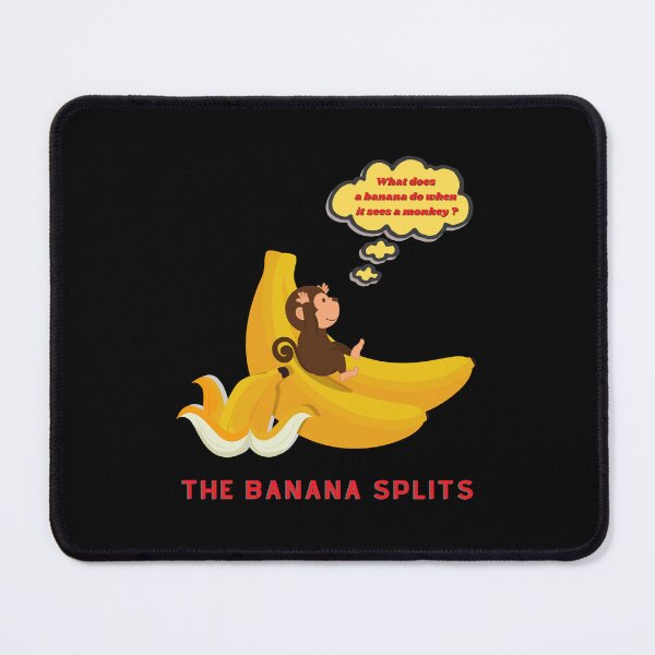 Item preview, banana splits when it sees a monkey is a funny comic by comedy that answers the question designed and sold by khaled-bahaa.