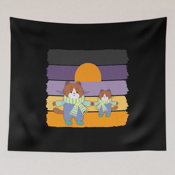 Item preview, Cat looking at sunset  designed and sold by Designhub14.