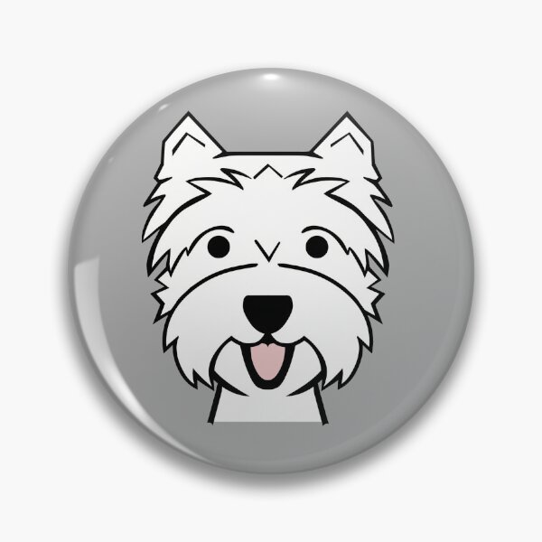 Item preview, Westies - West Highland Terrier - Westie dogs - red background Westie dog breed designed and sold by smooshfaceutd.