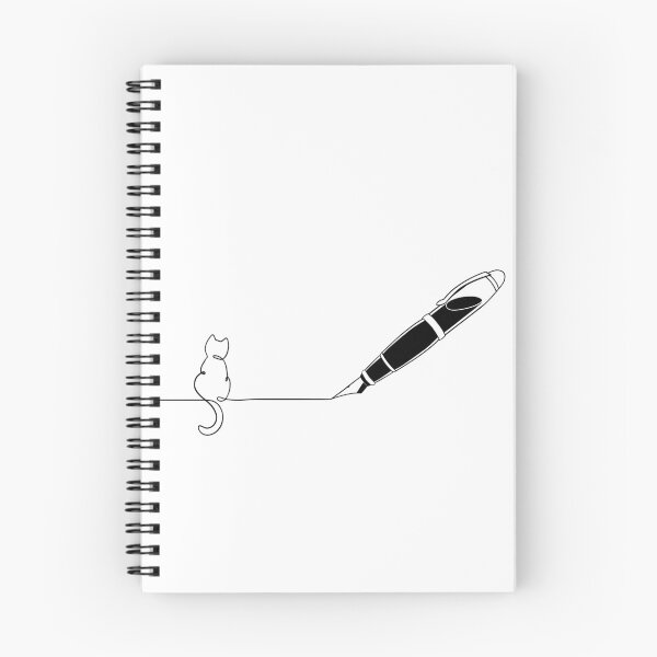 Item preview, cat fountain pen designed and sold by angiestown.
