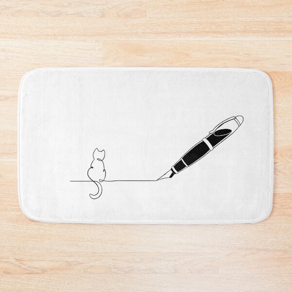 Item preview, cat fountain pen designed and sold by angiestown.