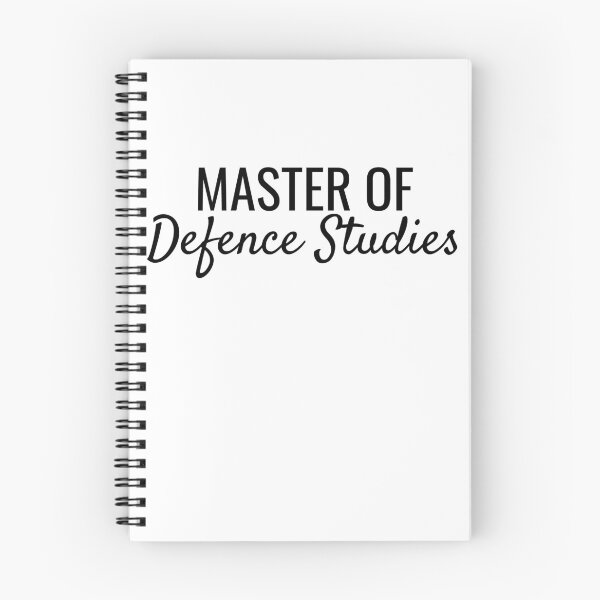 Item preview, Master of Defense Studies designed and sold by SarahJisri.