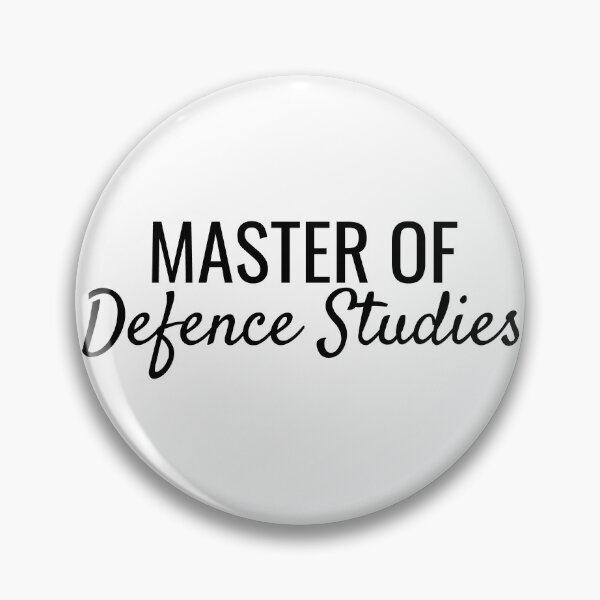 Item preview, Master of Defense Studies designed and sold by SarahJisri.