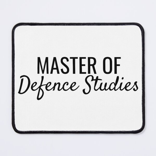 Item preview, Master of Defense Studies designed and sold by SarahJisri.